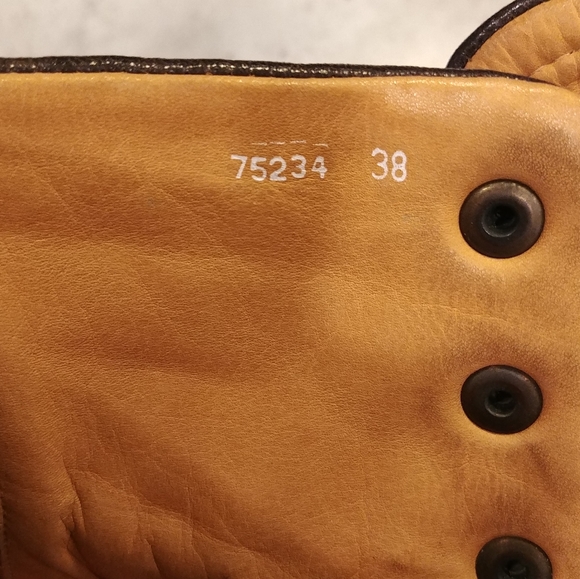 Chie Mihara Keiti Dark Brown Leather Womens 38 Lace Up Ankle Boots Made in Spain - Picture 13 of 16